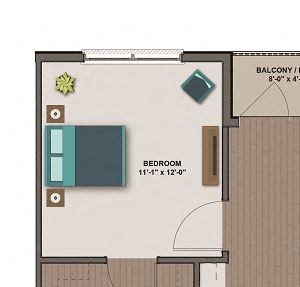 FRANKLIN FloorPlan FRANKLIN FloorPlan at The Edison at Rice Creek, Shoreview, 55126